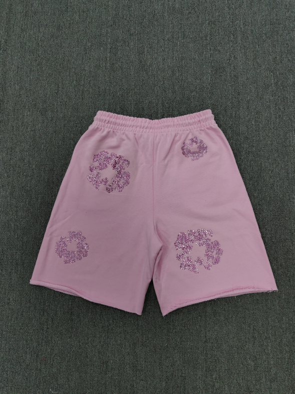 # DT1077 Denim Brand Shorts