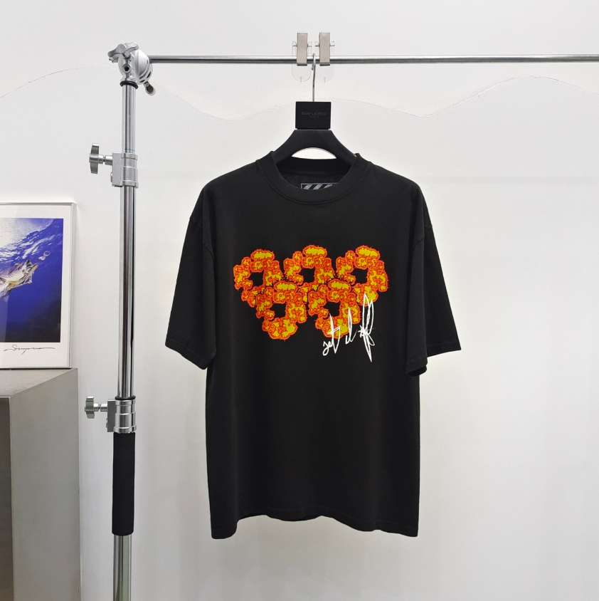 # 2 Denim Tears Brand Shirts