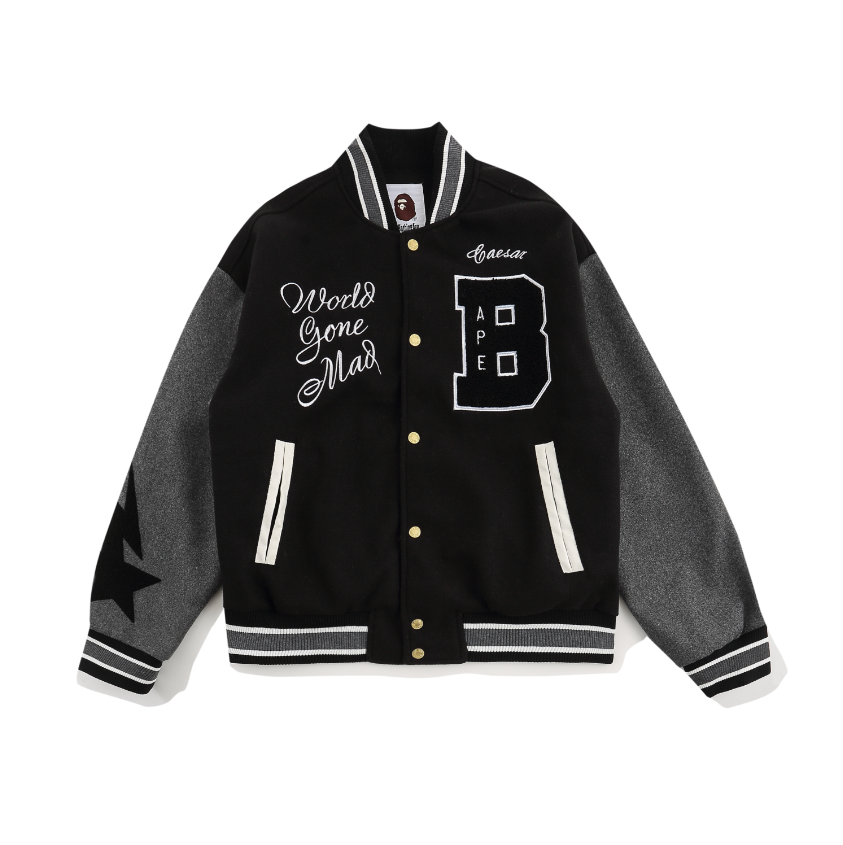 # 8852 Bape Varsity Brand Jacket