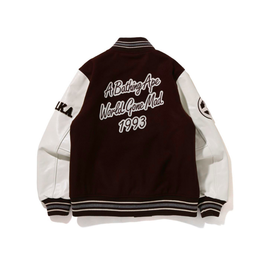 # 8810 Bape Varsity Brand Jacket