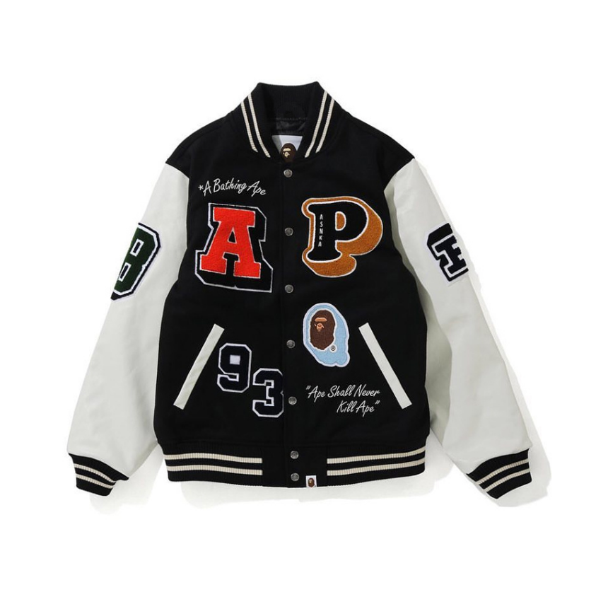 # 8811 Bape Varsity Brand Jacket