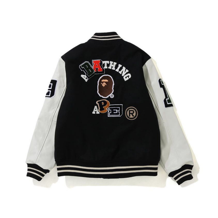 # 8811 Bape Varsity Brand Jacket
