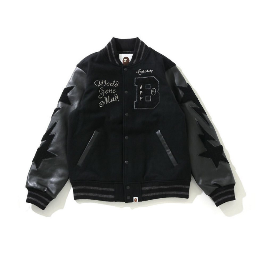 # 8813 Bape Varsity Brand Jacket