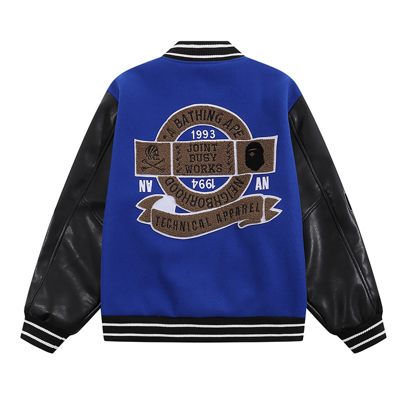# 8818 Bape Varsity Brand Jacket