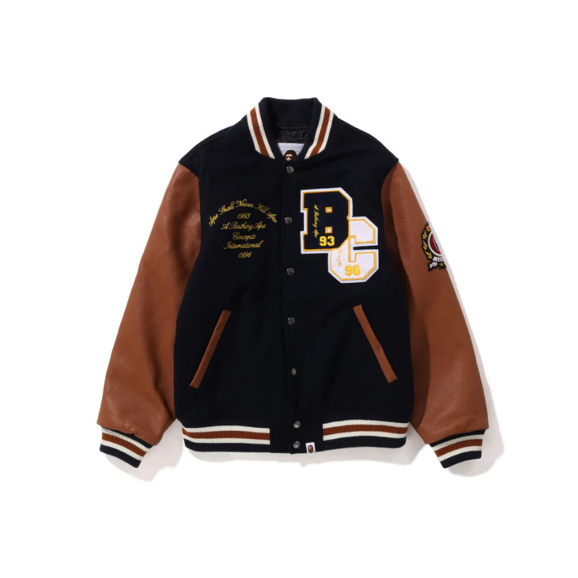 # 8815 Bape Varsity Brand Jacket
