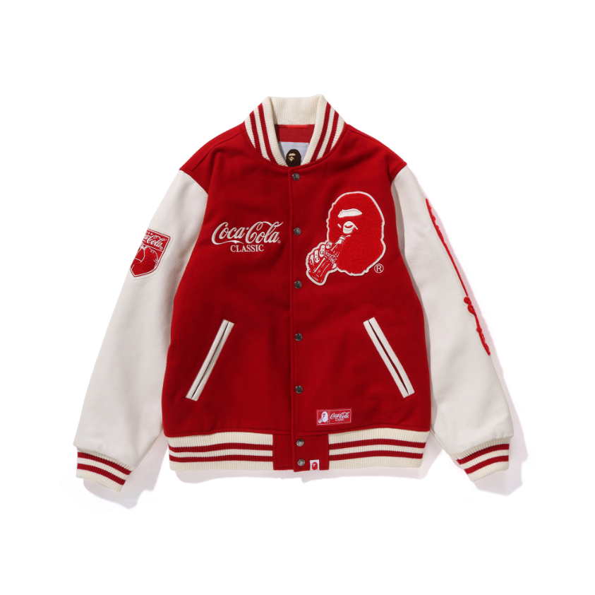 # 8820 Bape Varsity Brand Jackets