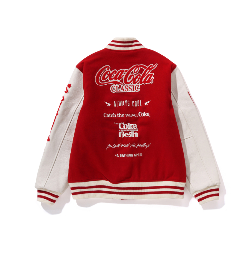 # 8820 Bape Varsity Brand Jackets