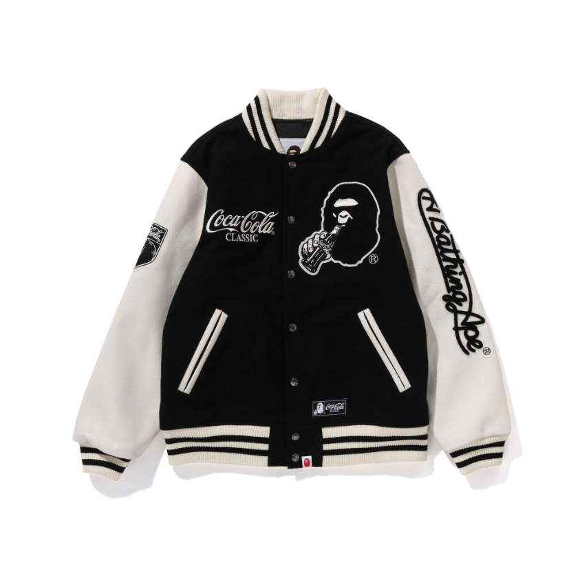 # 8820 Bape Varsity Brand Jacket