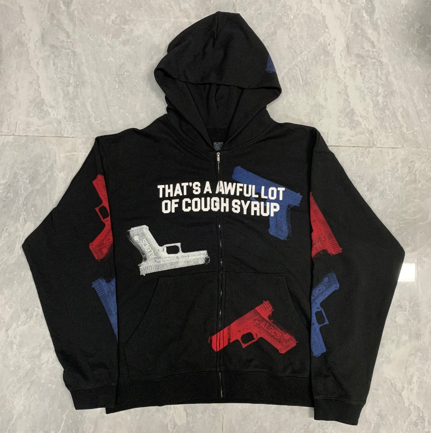 # 127 Cough Syrup Brand Hoodie