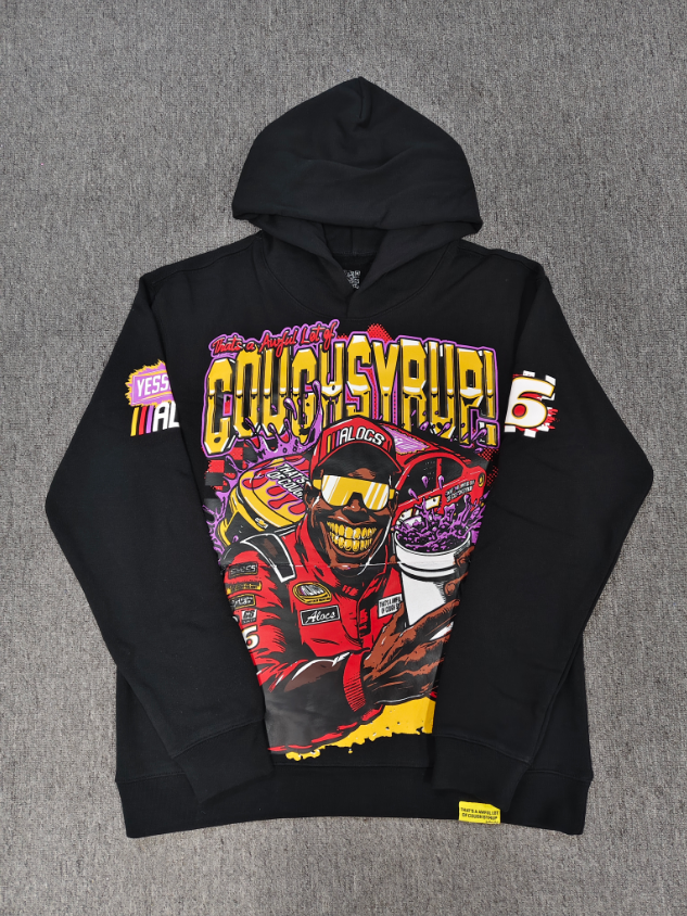 # 133 Cough Syrup Brand Hoodie