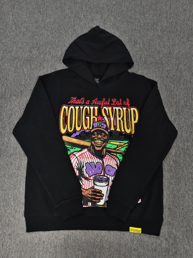 # 135 Cough Syrup Brand Hoodie
