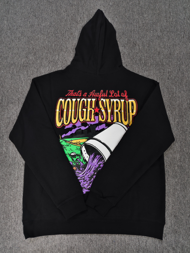 # 135 Cough Syrup Brand Hoodie
