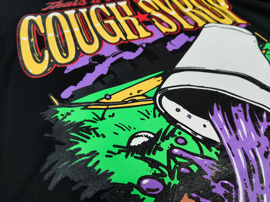 # 135 Cough Syrup Brand Hoodie
