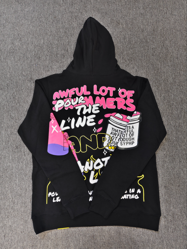 # 140 Cough Syrup Brand Hoodie