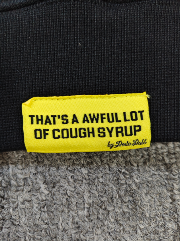 # 140 Cough Syrup Brand Hoodie