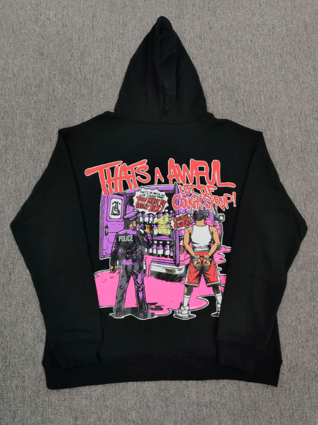 # 199 Cough Syrup Brand Hoodie