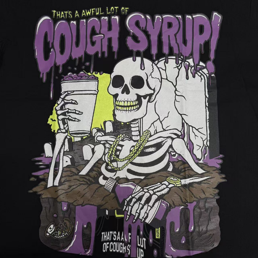 # 18 Cough Syrup Brand Shirt