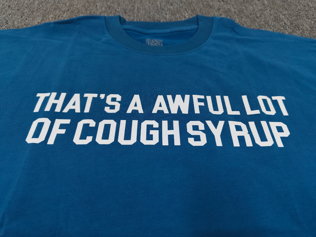 # 43 Cough Syrup Brand Shirt