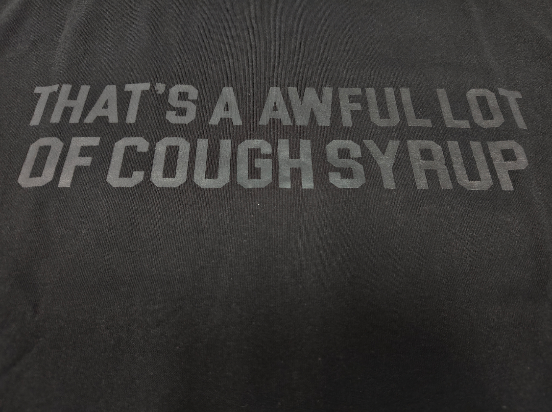 # 47 Cough Syrup Brand Shirt