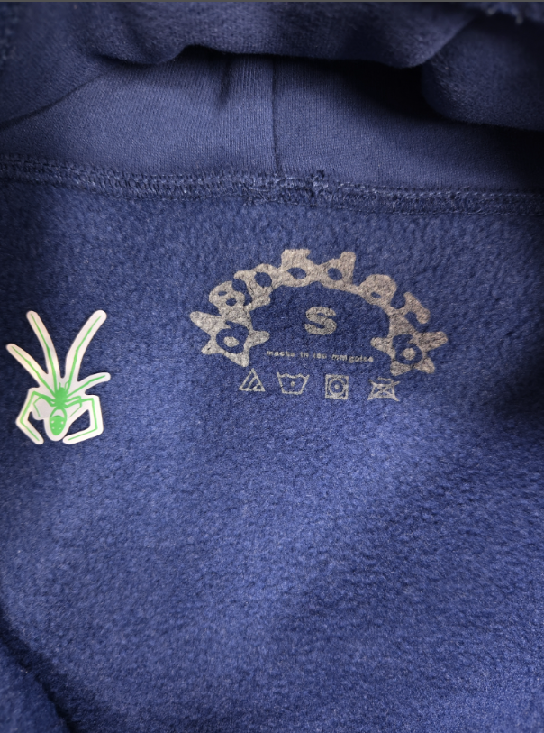 Blue/Green Sp5der Hoodie