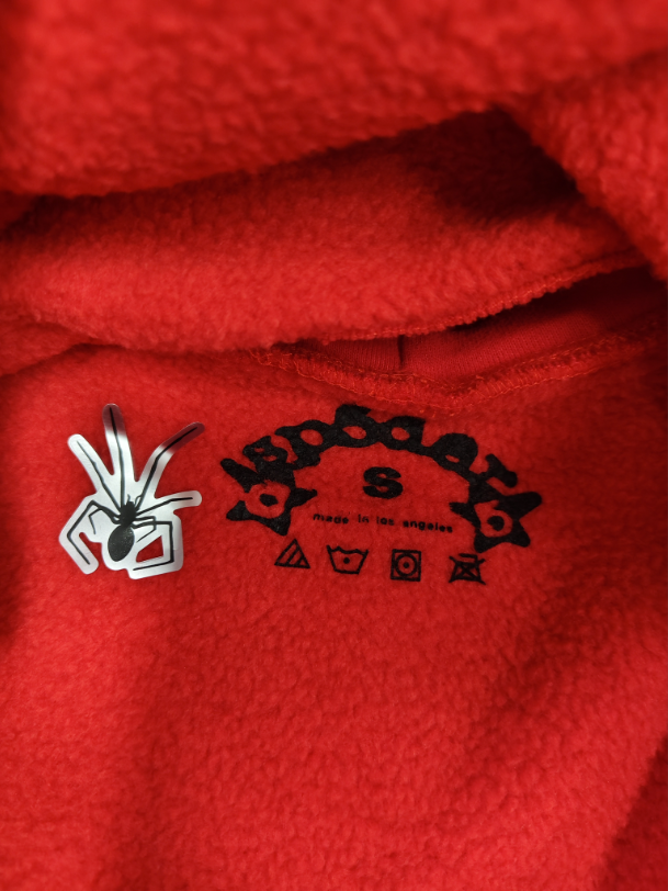 Red/Yellow Sp5der Hoodie