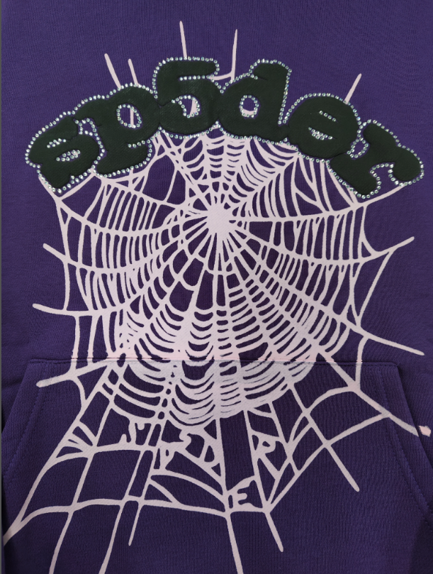 Purple Sp5der Hoodie