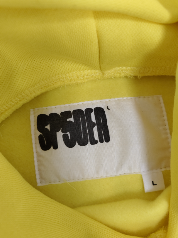 Yellow / Black Go Web Sp5der Hoodie