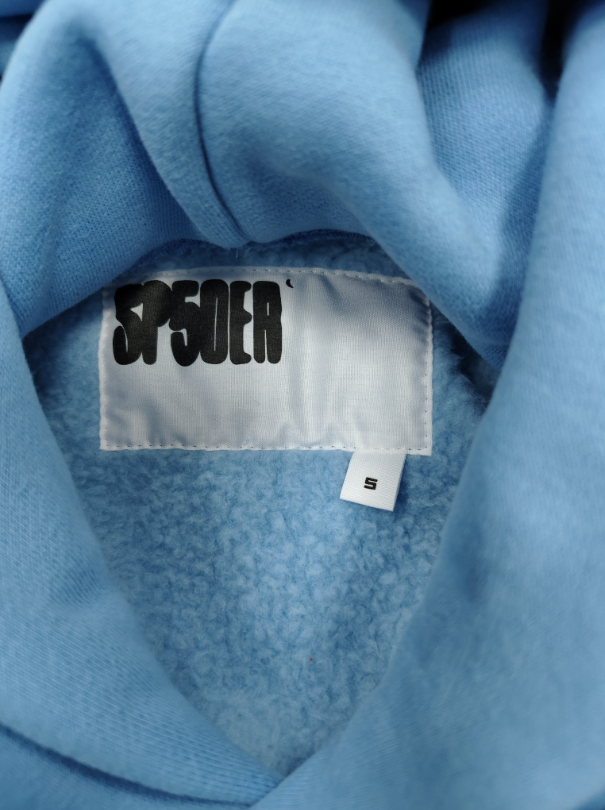 Blue / Black Go Web Sp5der Hoodie
