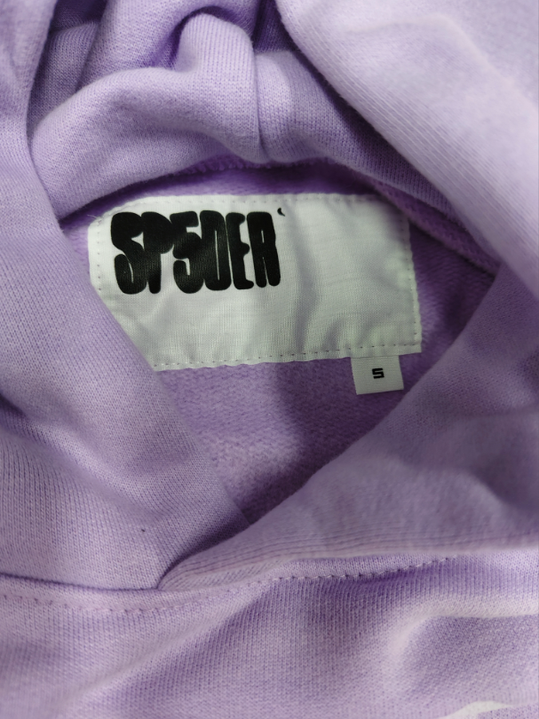 Light Purple Star Sp5der Hoodie