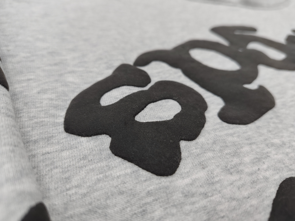 Grey / Black Star Sp5der Hoodie