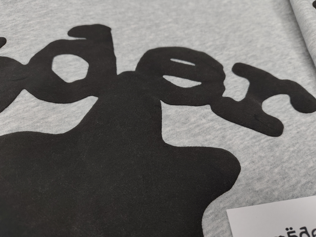 Grey / Black Star Sp5der Hoodie