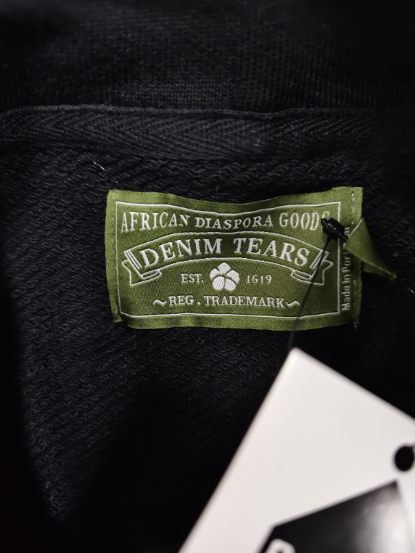 Black / White Denim Tears Hoodie