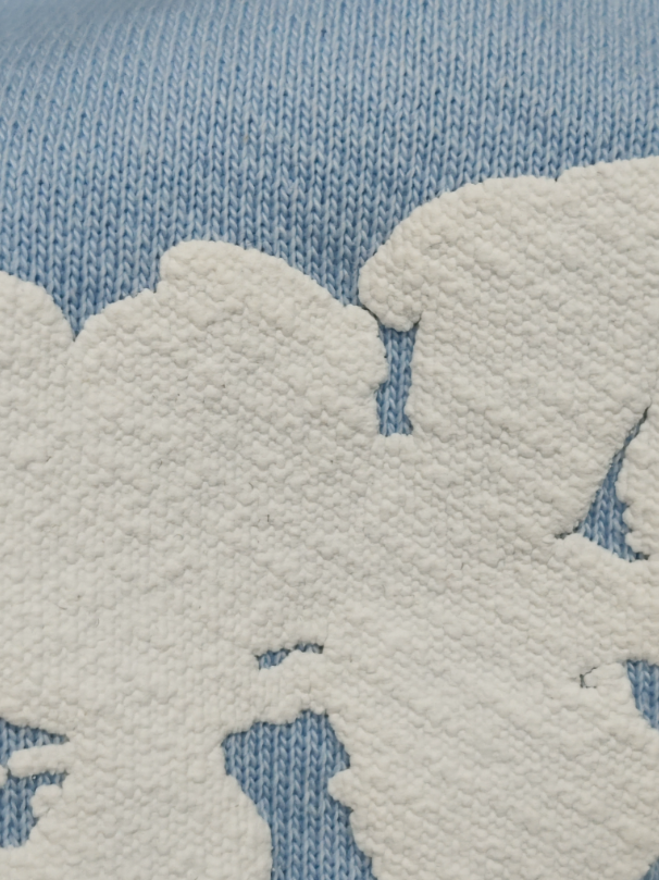 Light Blue / White Denim Tears Hoodie