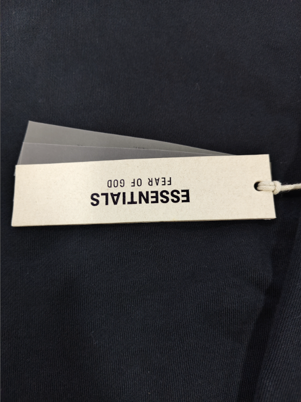 Black / White Essentials Hoodie