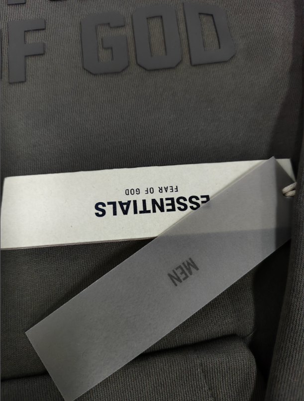 Off Black Essentials Hoodie