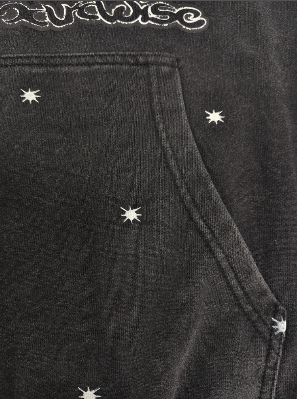Black / White Hellstar Hoodie