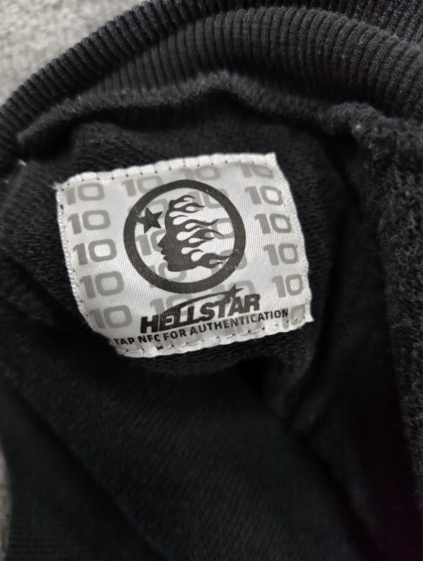 Black / White Hellstar El3c Hoodie