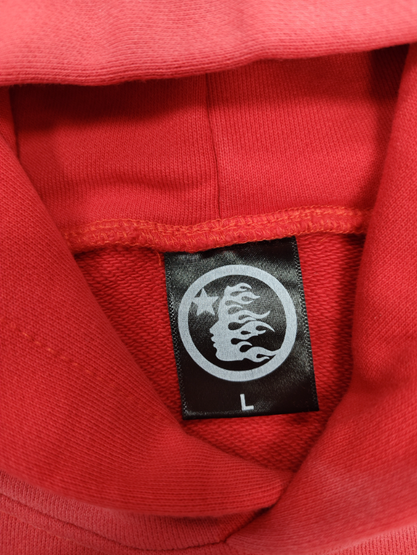 Red / White Hellstar El3c Hoodie