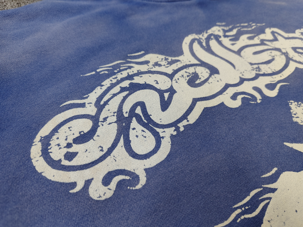 Blue / White Hellstar 35 Hoodie