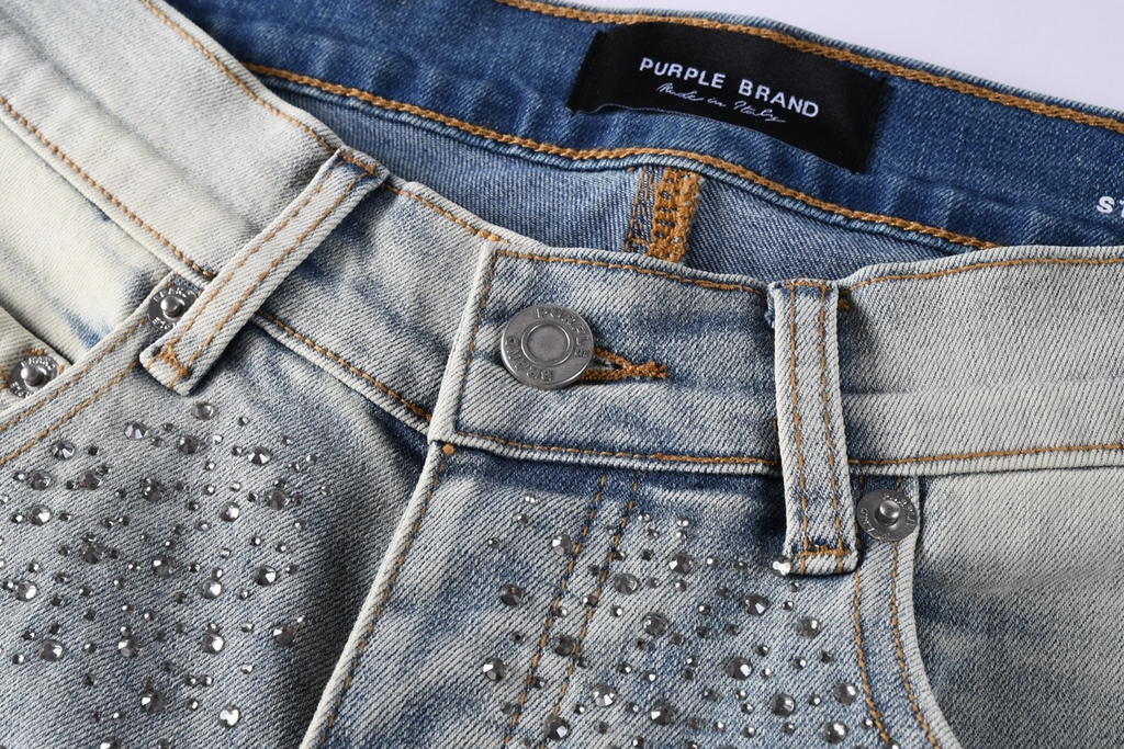 PU9127 Purple Brand Jeans