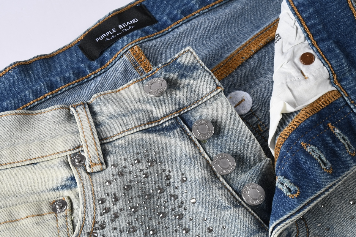 PU9127 Purple Brand Jeans