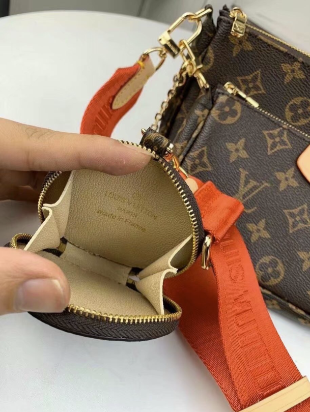 44822 LV Purse Red Strap