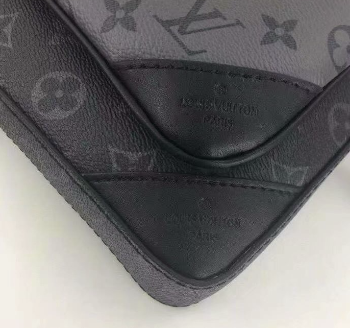 Monogram Shadow LV Bag Black & Grey