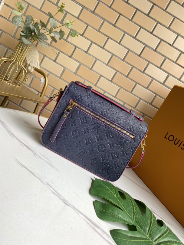 319 LV Purse Blue Snake Skin