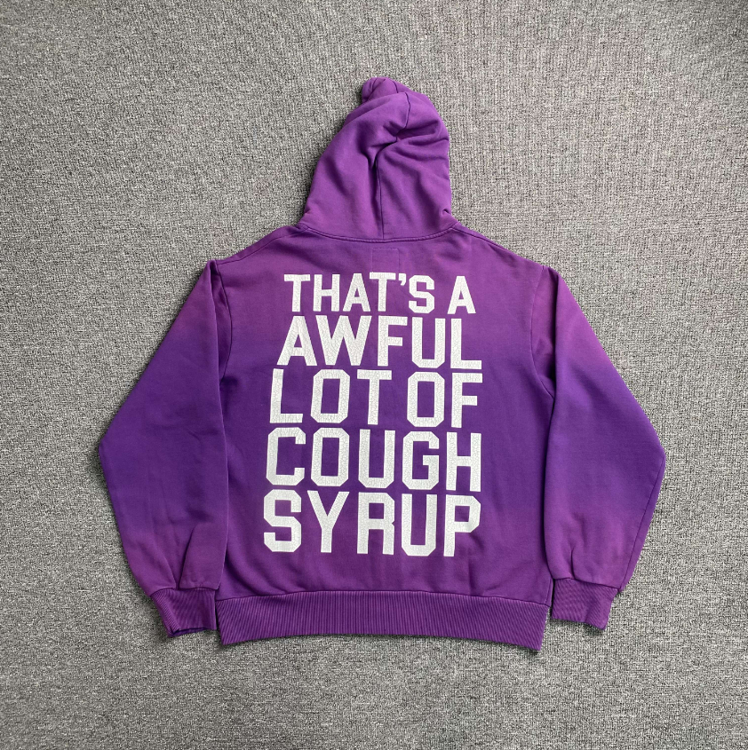 # 155 Cough Syrup Brand Hoodie