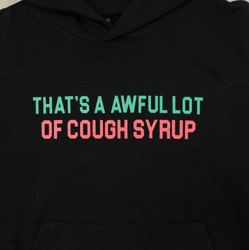 # 198 Cough Syrup Brand Hoodie