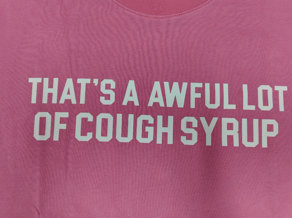 # 27 Cough Syrup Brand Shirt